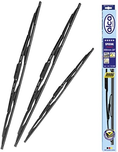 Fits Ford Fiesta 2002-2008 Set of 3 wipers Front 2216 and Rear 11 alca UNIVERSAL