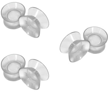 Ventouses Double Face 35 mm pour affichages ou Aquariums - Lot de 6