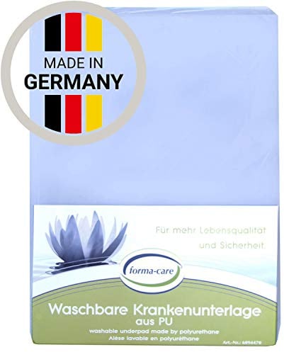 Forma-Care Waschbare Krankenunterlage aus 100% PU - 85x90 cm - Bettschutzunterlagen, Matratzenschutz