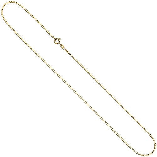 1,5mm Venezianerkette Kette 333 Gold Gelbgold Goldkette 40 cm Unisex