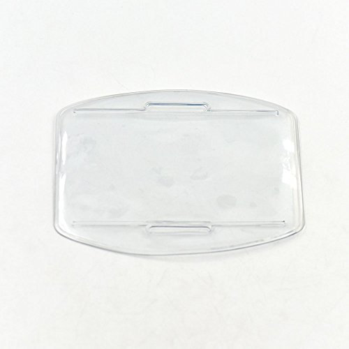 fujiyuan 10 PCS Vertikal ID Tag Foto Armband Badge Holder Klar Kreditkarte