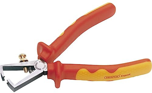 Draper Expert 69183 VDE Wire-Stripping Pliers,Blue,150 mm