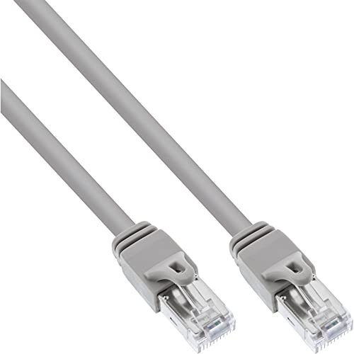 InLine 30m S-FTP/PIMF Cat.6 - Cable de Red (30 m, RJ-45, RJ-45, Gris)
