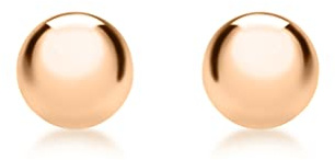 CARISSIMA Women's Ball Stud Earrings