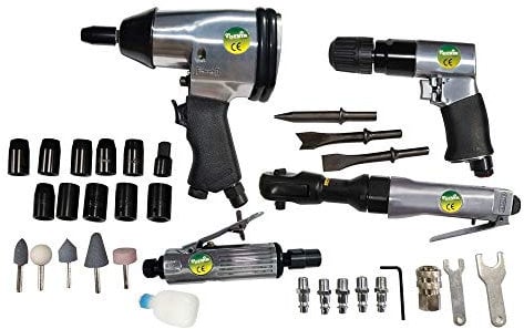 Cevik NE-KN580 - Kit neumático 34 pzs.