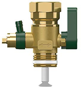 Reflex Winkelmann 9116799 Durchströmungsarmatur Flowjet mit Entleerung 3/4 Zoll