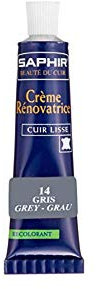 Sélection Brico-travo Saphir Cirage Crème Rénovatrice, 14 Gris, Tube 25 ml , 1 Unité