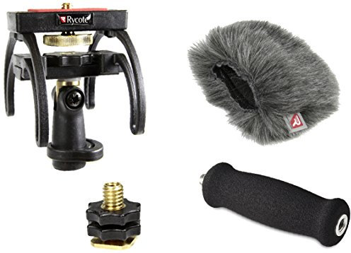 Rycote 046001 Kit Audio pour Zoom H4N, Suspension, Bonnette Anti-vent