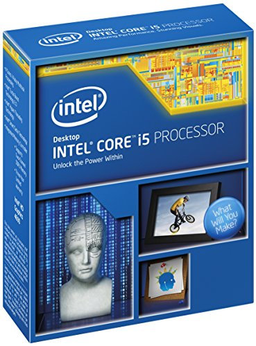 Intel Core i5 4670K CPU (3.4GHz, 4 Core, 4 Threads, 6MB Cache, LGA12C Socket, Box)