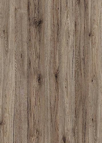 d-c-fix Pellicola Adesiva per mobili legno quercia rovere Sanremo sepia marrone PVC plastica vinile impermeabile decorativa per cucina, armadio, porta carta rivestimento 45 x 200 cm