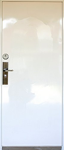 Machermann N12, Tür, Stahltür, Wohnungstür, Sicherheitstür, Haustür, Außen/Rechts 00-950x2050mm Weiß b