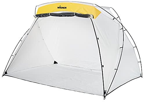 Wagner Spraytech C900038.M Grand abri pulvérisateur avec sol et écran intégrés, cabine de peinture portable pour peinture par pulvérisation, station de peinture pour bricolage, cabine de peinture,