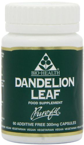 Bio-Health Dandelion Leaf Herbal, Digestion & Immune, 60 Capsules | Supports Healthy Digestion and Bone Health, Helps Boost the Immune System, Natural Herbal Formula, Additive Free