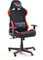 DXRacer 1 OH/FD01/NR Gaming-/ Büro-/ Schreibtischstuhl, mit Wippfunktion Gaming Stuhl Höhenverstellbarer Drehstuhl PC Stuhl Ergonomischer Chefsessel, schwarz-rot