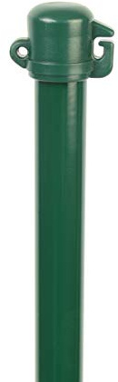 Alberts 854263 Universalstab | glatte Oberfläche | zinkphosphatiert, grün kunststoffbeschichtet | Länge 1500 mm | Pfosten-Ø 16 mm | 20er Set