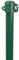 Alberts 854263 Universalstab | glatte Oberfläche | zinkphosphatiert, grün kunststoffbeschichtet | Länge 1500 mm | Pfosten-Ø 16 mm | 20er Set