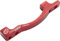 Reverse Scheibenbremsen Adapter PM-PM von 160 auf 200mm (Avid) rot
