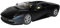 Bburago Lamborgihini Murcielago Roadster Schwarz 2001-2010 18-12070 1/18 Modell Auto mit individiuellem Wunschkennzeichen