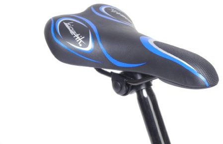 Fahrrad Sattel Wittkop KINETIK Limited MTB Trekking Race mit Kloben Saddle (schwarz / blau)
