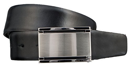 Bernd Götz Ledergürtel Herrengürtel Ledergürtel Schwarz 3262, Länge:95, Farbe:Schwarz