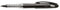 Pentel TRJ50-AO Tradio Federschreiber Stylo, Schreibfarbe: schwarz, Gehäusefarbe: schwarz, 1 Stück (1er Pack)