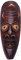 Unbekannt Maske Amaru 50 cm, Holz-Maske aus Bali, Wandmaske, Wand-Dekoration, Asia-Deko