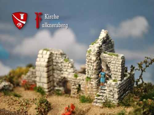 Burg-Kapelle Falknersberg, Bausatz, Spur N