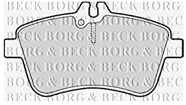 Borg & Beck BBP2145 Brake Pads To Fit Mercedes A Class B Class 05-