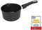 AMT Gastroguss Milchtopf, Ø 18 cm, 10 cm hoch, Soßentopf mit festem Stiel, induktionstauglich, Lotan® Antihaft-Veredelung, Aluguss (Aluminium), AMZN-I-918
