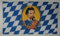 Flagge Fahne Bayern König Ludwig 90x60 cm wetterfest und lichtecht für innen und aussen
