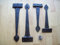 Ironmonger World® 3 Sizes Black Antique Wrought Iron Heavy Duty Door GATE T-Hinge TEE Hinges (12 /300MM)