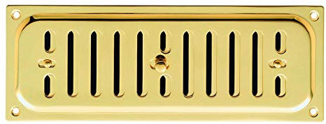 Carlisle Brass - HM4 - Ventilators Hit & Miss Brass Vent-Accessories - Finish - Polished Brass(PB)