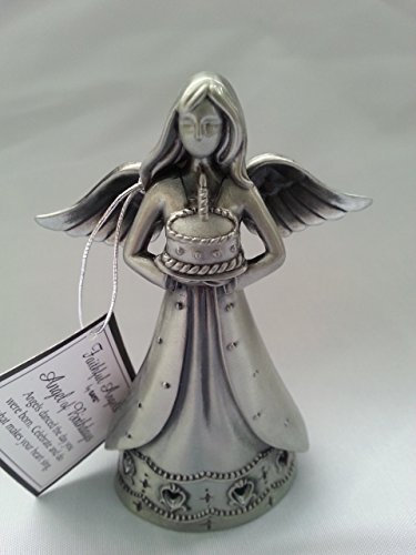 Ganz Engel der Geburtstage Zinn Engel Figur – in Geschenkbox