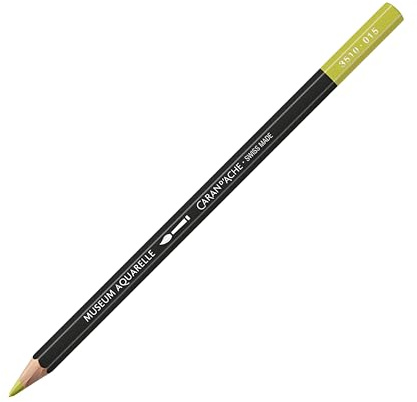 Caran d'Ache Museum Aquarelle Pencil, Olive Yellow (3510.015)