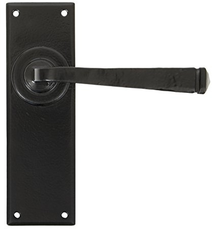 From the Anvil Black Avon Lever Latch Set