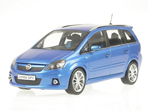 Opel Zafira OPC blau Modellauto Minichamps 1:43