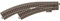 Trix 62671 - Bogenweiche links R1, 360 mm, Trix H0