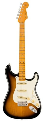 Fender 0117702803 Eric Johnson Stratocaster Ahorn-Griffbrett E-Gitarre – Sunburst