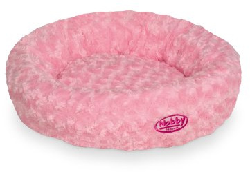 Nobby 71487 Donut Kissen für kleine Hunde und Katzen Arusha Ø 45 cm pink