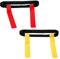 Sport-Thieme Flag Football Set | 5 Gürtel mit 10 Flaggen für Flagfootball | In Rot oder Blau Klettverschluss | Länge: 110 cm | Markenqualität