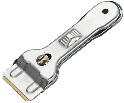 Westmark Ceranfeld-/Reinigungsschaber, mit austauschbarer Reinigungsklinge, Stahl, Piccobello, Silber, 10842280