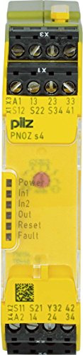 PILZ Sicherheitsschaltgerät PNOZ s4 48-240VACDC 3 n/o 1 n/c 3 Schließer, 1 Öffner (B x H x T) 22.