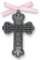 Cathedral Art CM7 Baby-Mädchen Kreuz Krippe Medaille 7,6 cm hoch