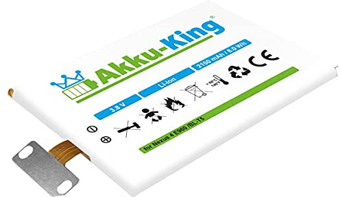 Akku-King Akku kompatibel mit LG BL-T5 EAC61898601, EAC61898601LLL - Li-Ion 2100mAh - für Google Nexus 4 E960, E970, E973, E975, F180 Mako