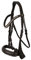 Hans Melzer Horse Equipment Kandare Wiesbaden LACK, schwarz/silber, Warmblut