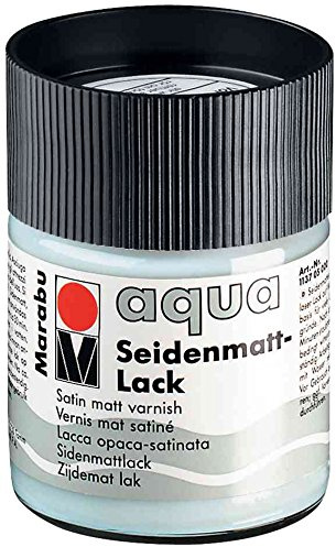 Marabu Seidenmattlack Aqua, seidenmatt, 50 ml, im Glas