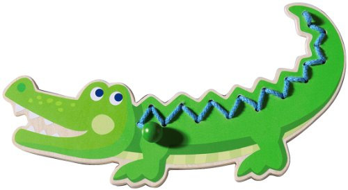 HABA 300190 Fädeltier Krokodil