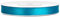 SATINBAND 25m x 6mm HOCHZEIT DEKOBAND Geschenkband Antennenband Schleifenband, Farbe:TÜRKIS