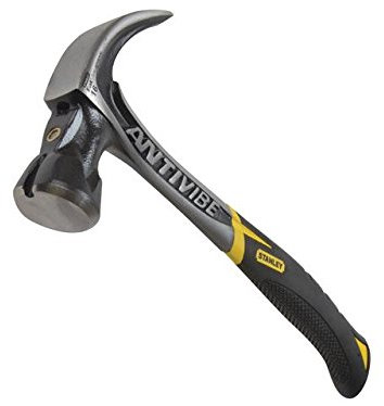 Stanley Tools FatMax Anti-Vibe Curve Claw Hammer 450g (16oz)