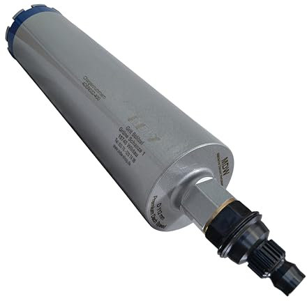MDW Diamant Bohrkrone Ø 52-300 mm x NL 450 inklusive BU-Adapter passend zu DD-BU